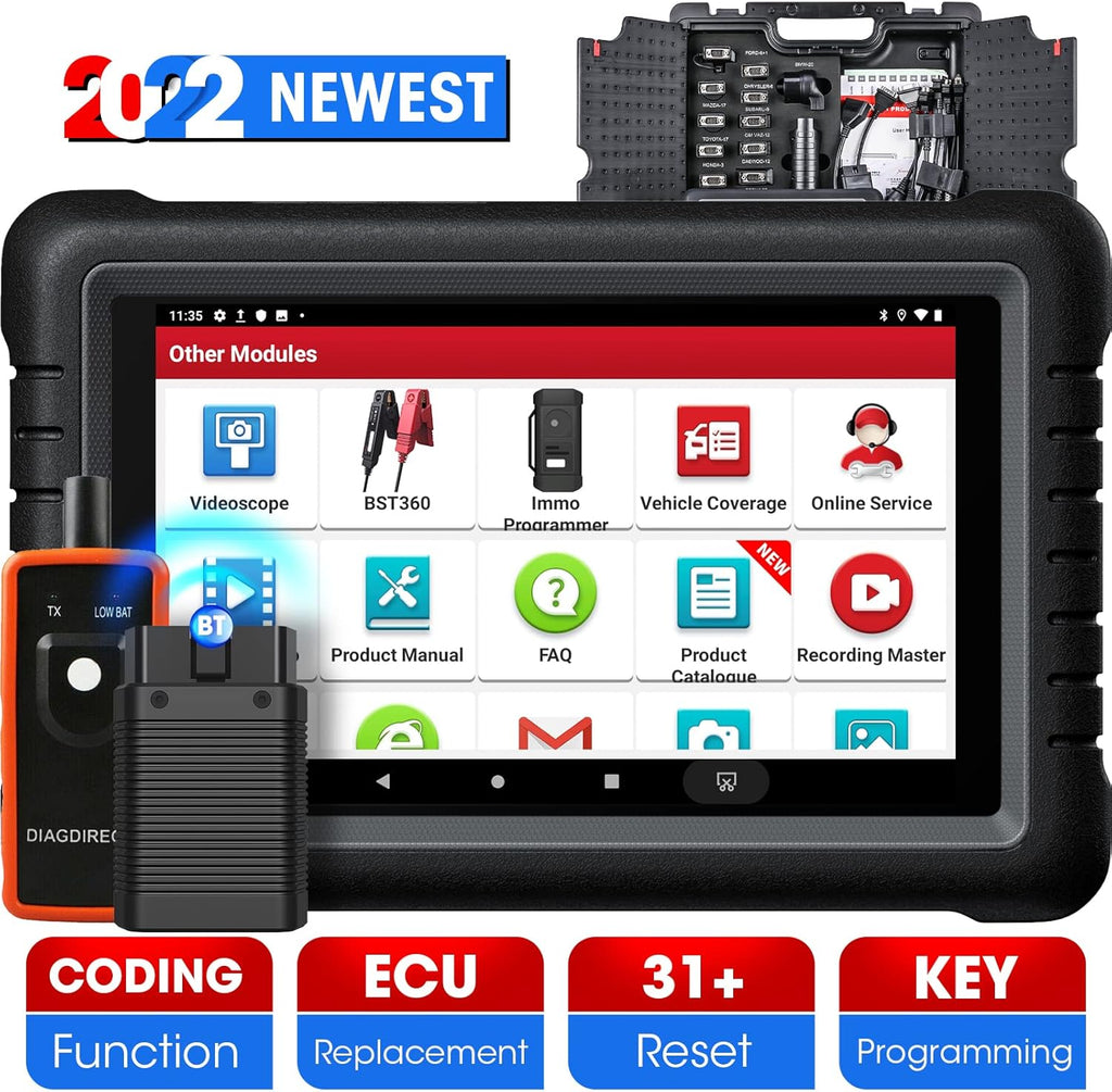 Bi-Directional Full System OBD2 Scanner with 31 Reset P904