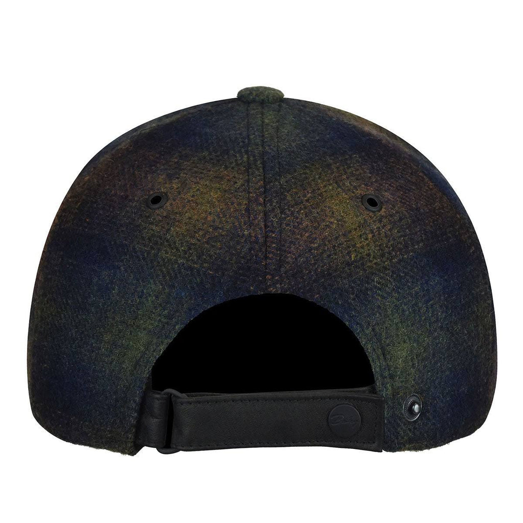 Green Plaid Baseball Cap I650