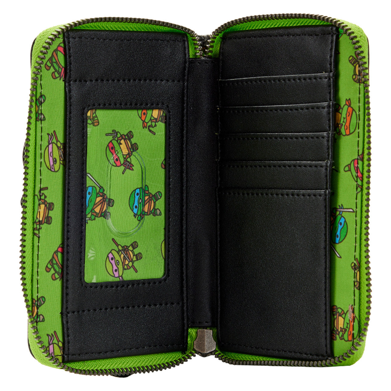 Teenage Mutant Ninja Turtles Sewer Cap Zip Around Wallet D409