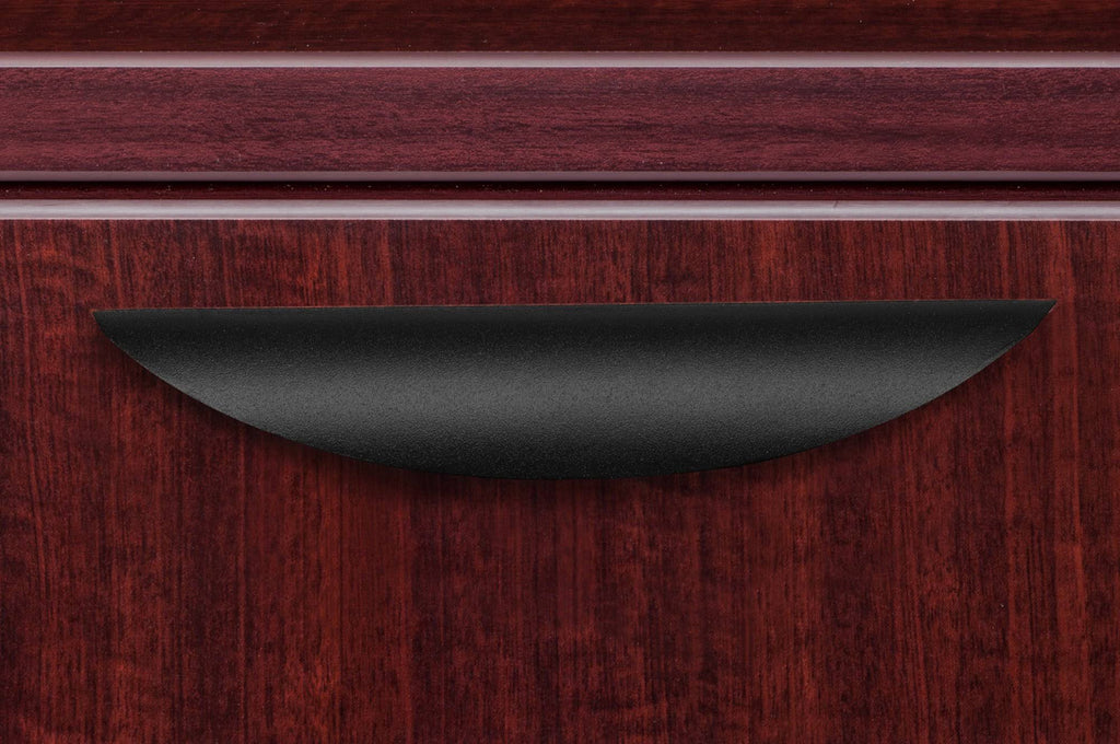 Mahogany Deskside Box File Cabinet K426