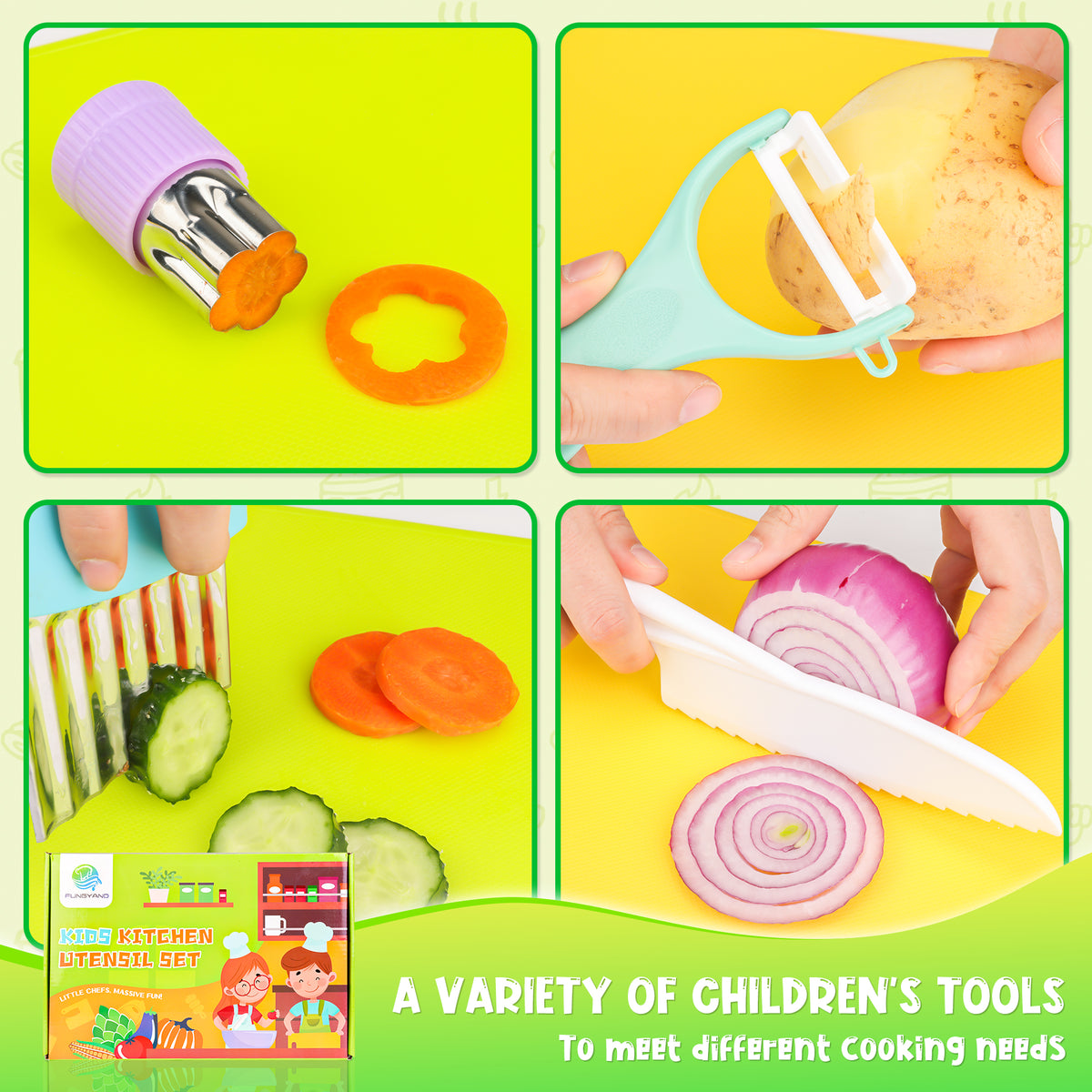 22 Piece Kids Cooking Set D28290