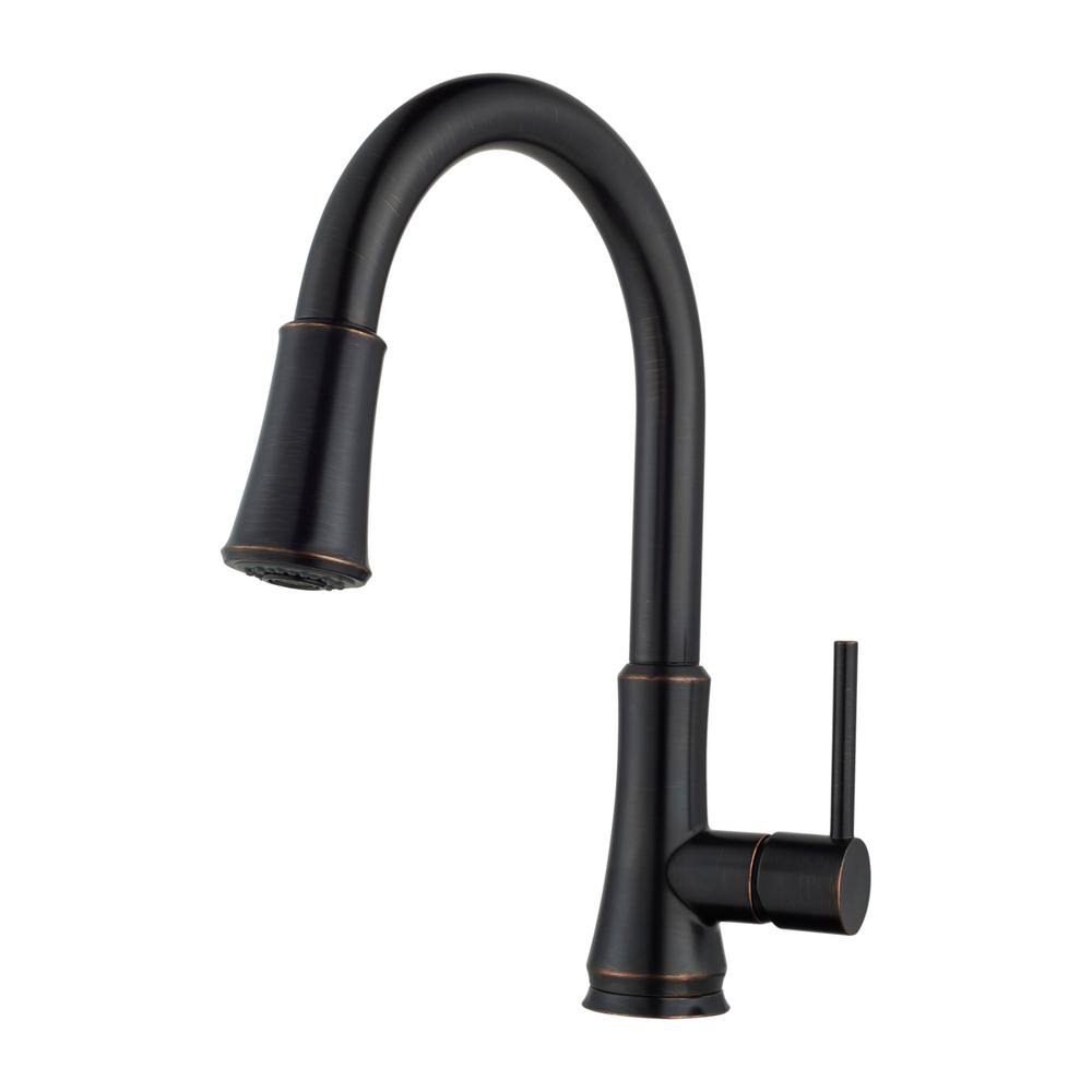 Tuscan Bronze One-Handle Pulldown Kitchen Faucet P739963