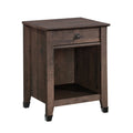 Coffee Oak Night Stand Q3152