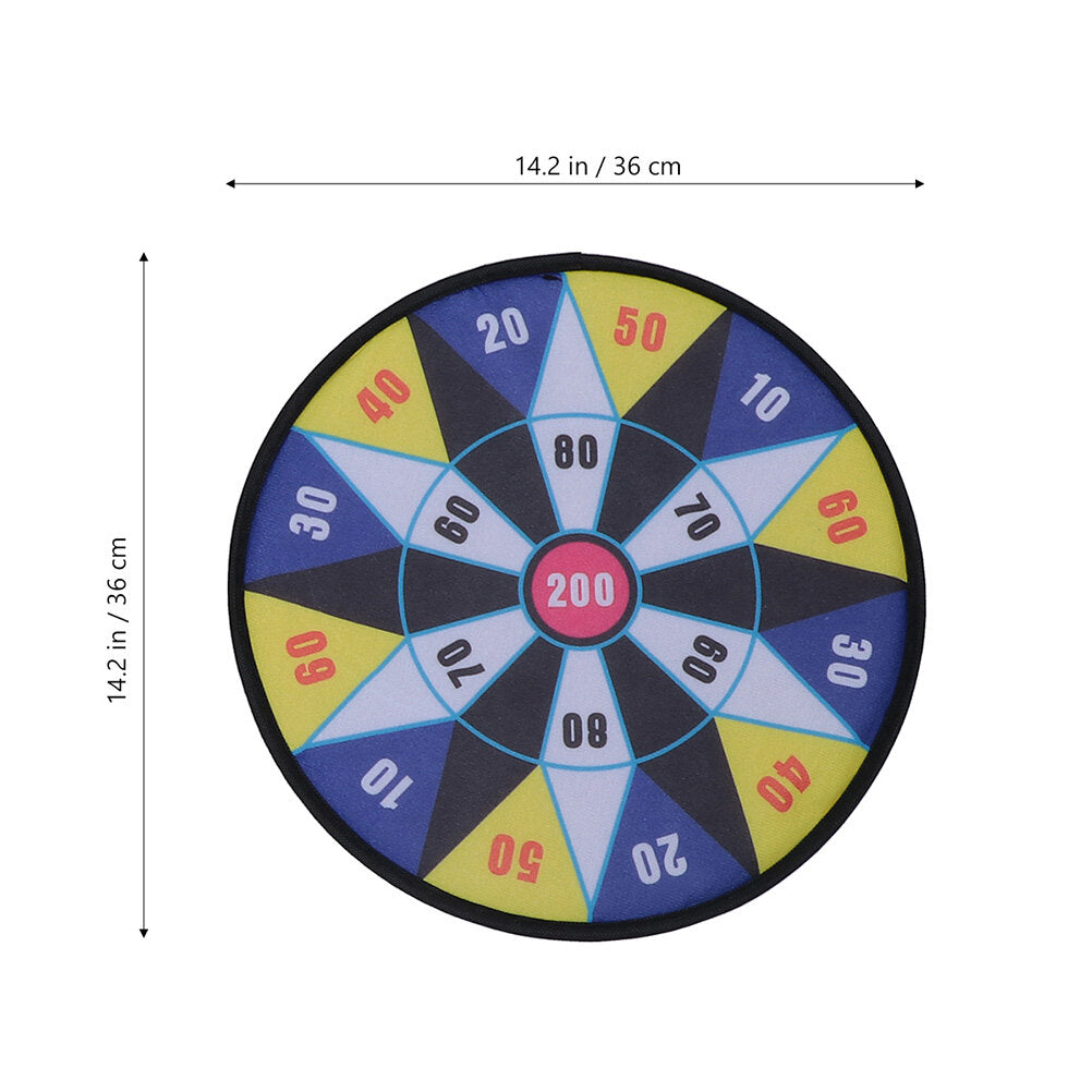 2 Sets Sticky Ball Dart Board Toy L1276