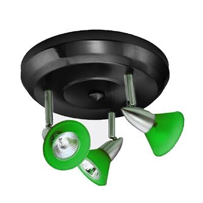 3-Light Line Voltage Fixture with Glass G400