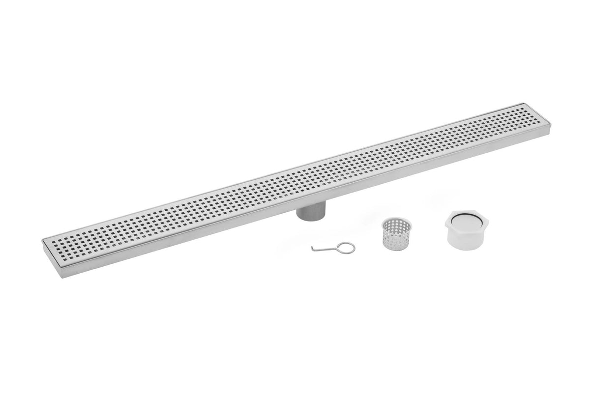 26x22 Stainless Steel Linear Shower Drain M641