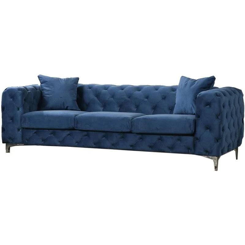 Blue Velvet Sofa U435935