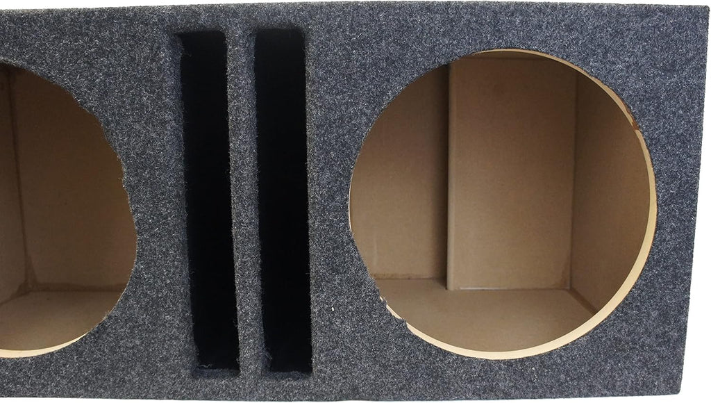 Dual 12" SPL Bass Subwoofer Sub Box Stereo Enclosure W520054