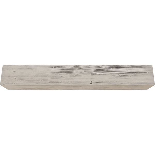 Sandblasted Faux Wood Fireplace Mantel U637310