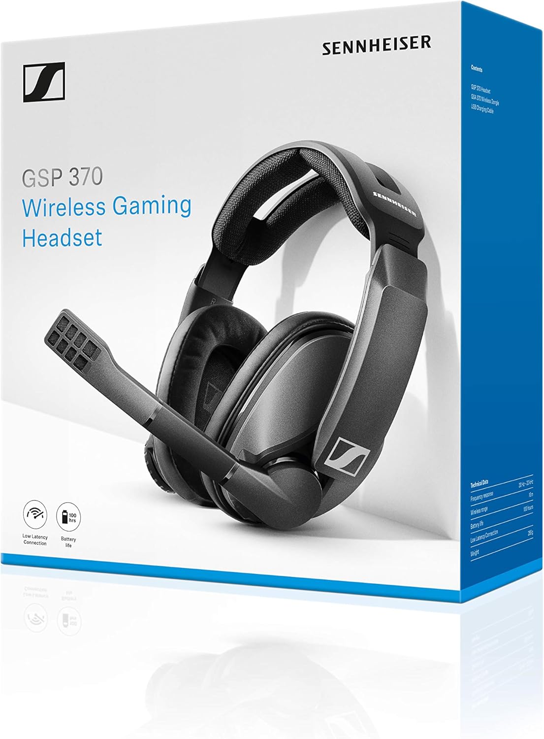 Black Over-Ear Wireless Gaming Headset S28346