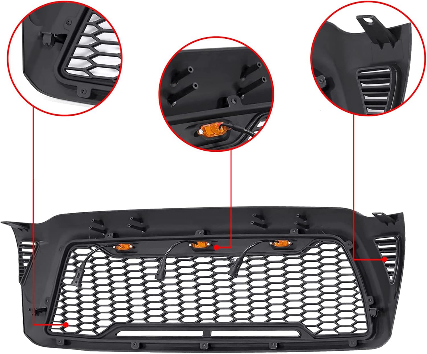 Black LED Front Grille for Tacoma T71554