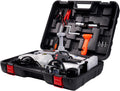 Yellow 3 Ton 12V Electric Scissor Car Jack with Impact Wrench and Tire Inflator Pump R735126
