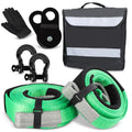 35,000lbs Recovery Tow Strap Kit with Snatch Block O946