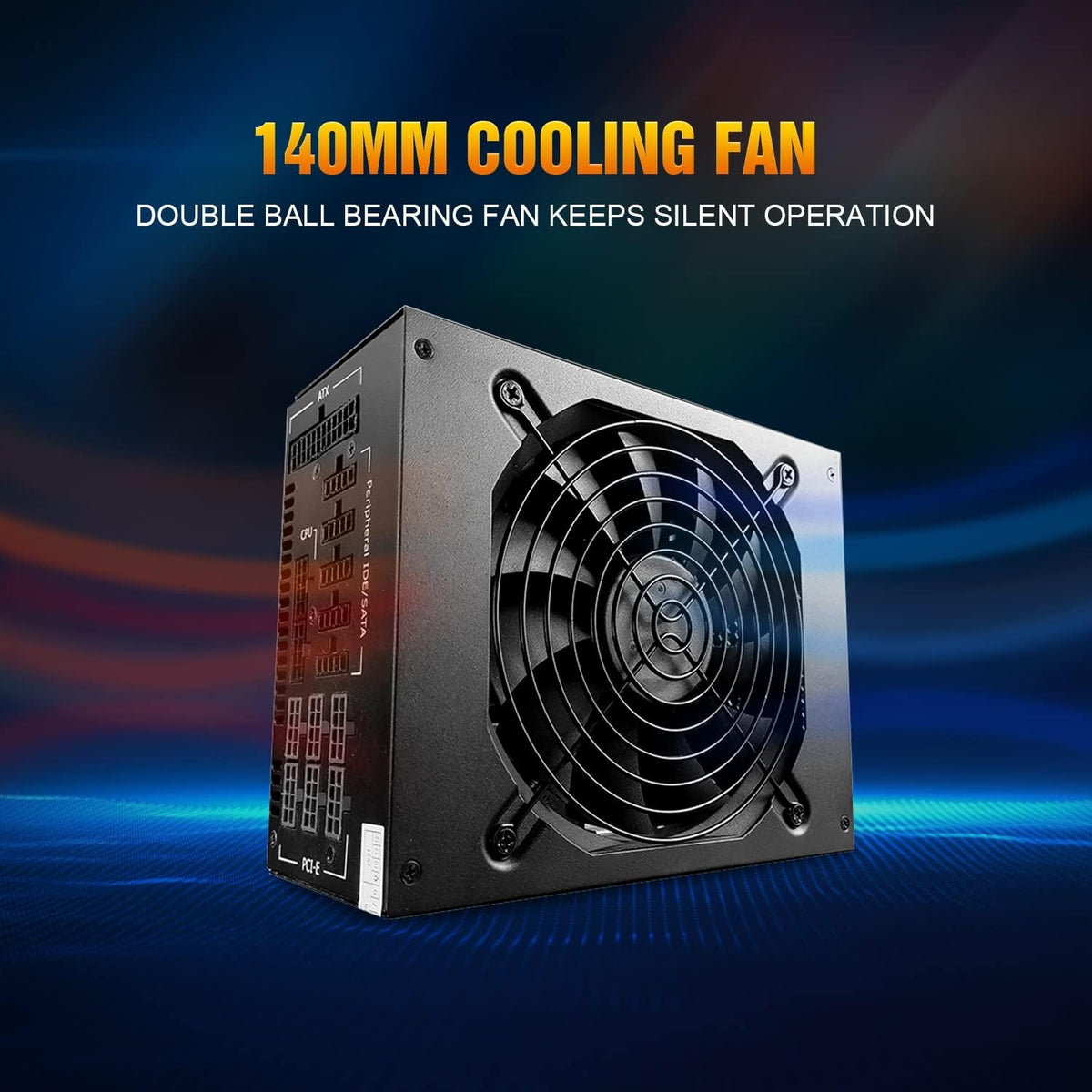 1600W Fully Modular Power Supply with 140mm Fan J6082