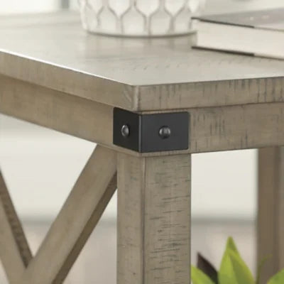 Gray End Table X3217