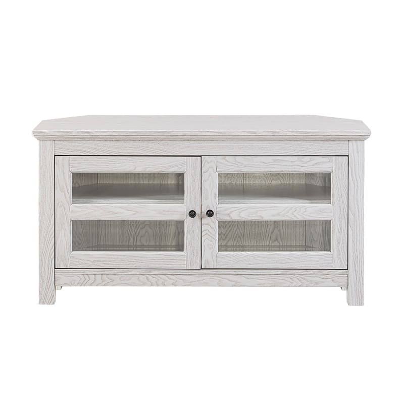 44x22 Wide Corner TV Stand Media Cabinet Q30191