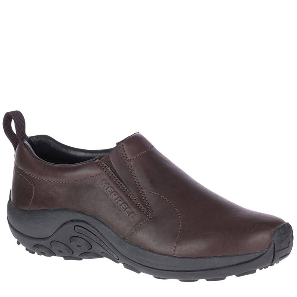 Espresso Leather Jungle Moc Wide 11.5 U804