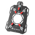 Tent Chimney Anti Scald Plate Clip on Stove Jack Camping Tent Protector (90mm Diameter) D40741