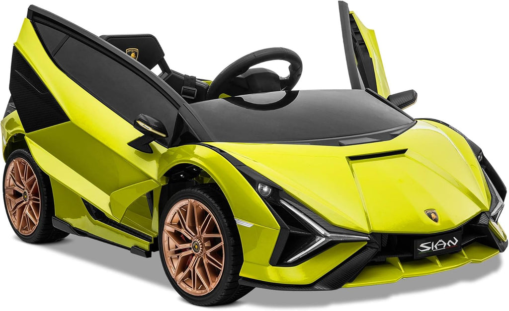Green 12V Electric Ride On Toy Car with Remote Control Z86760