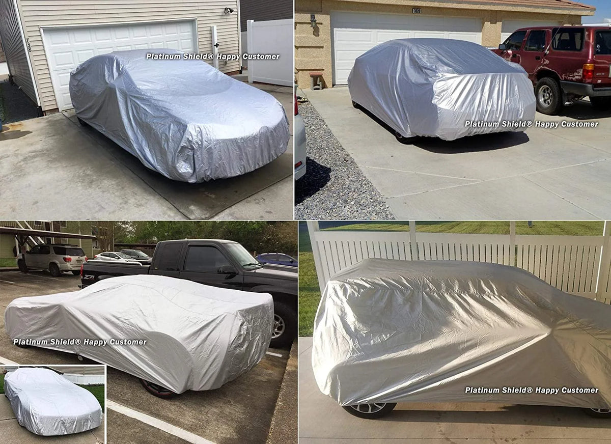 Weatherproof Car Cover with Fleece Lining W138