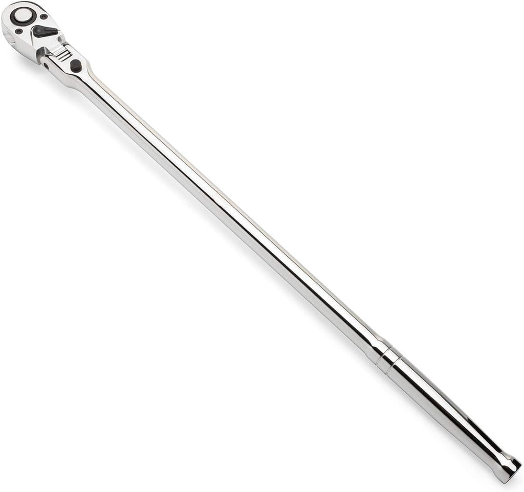 1/2" Drive Extra Long Flex Head Ratchet with Drop Forged Steel Handle, 72 Teeth, Pack of 2 V303