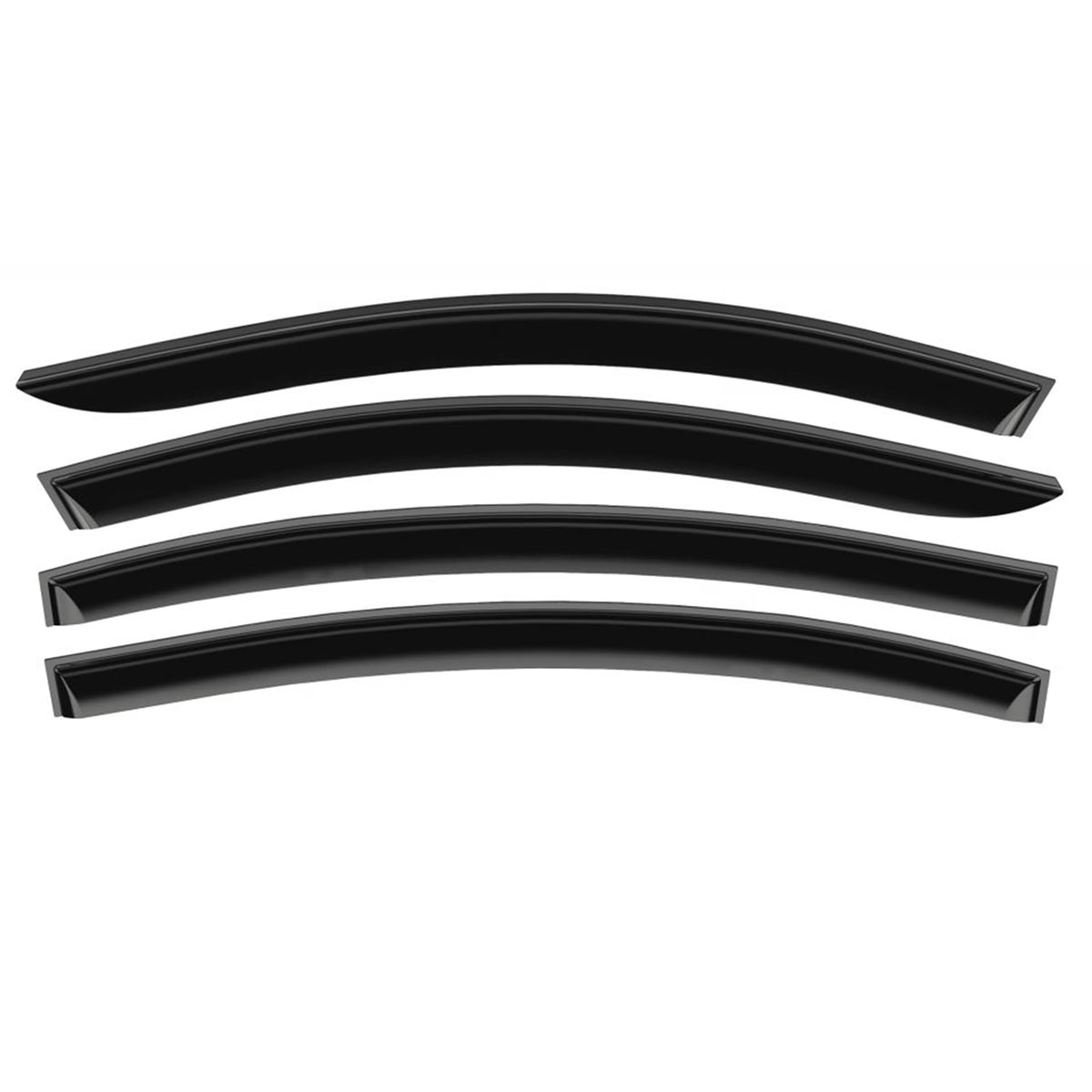 4 Pieces In-Channel Window Deflectors for Ford F150 V6510