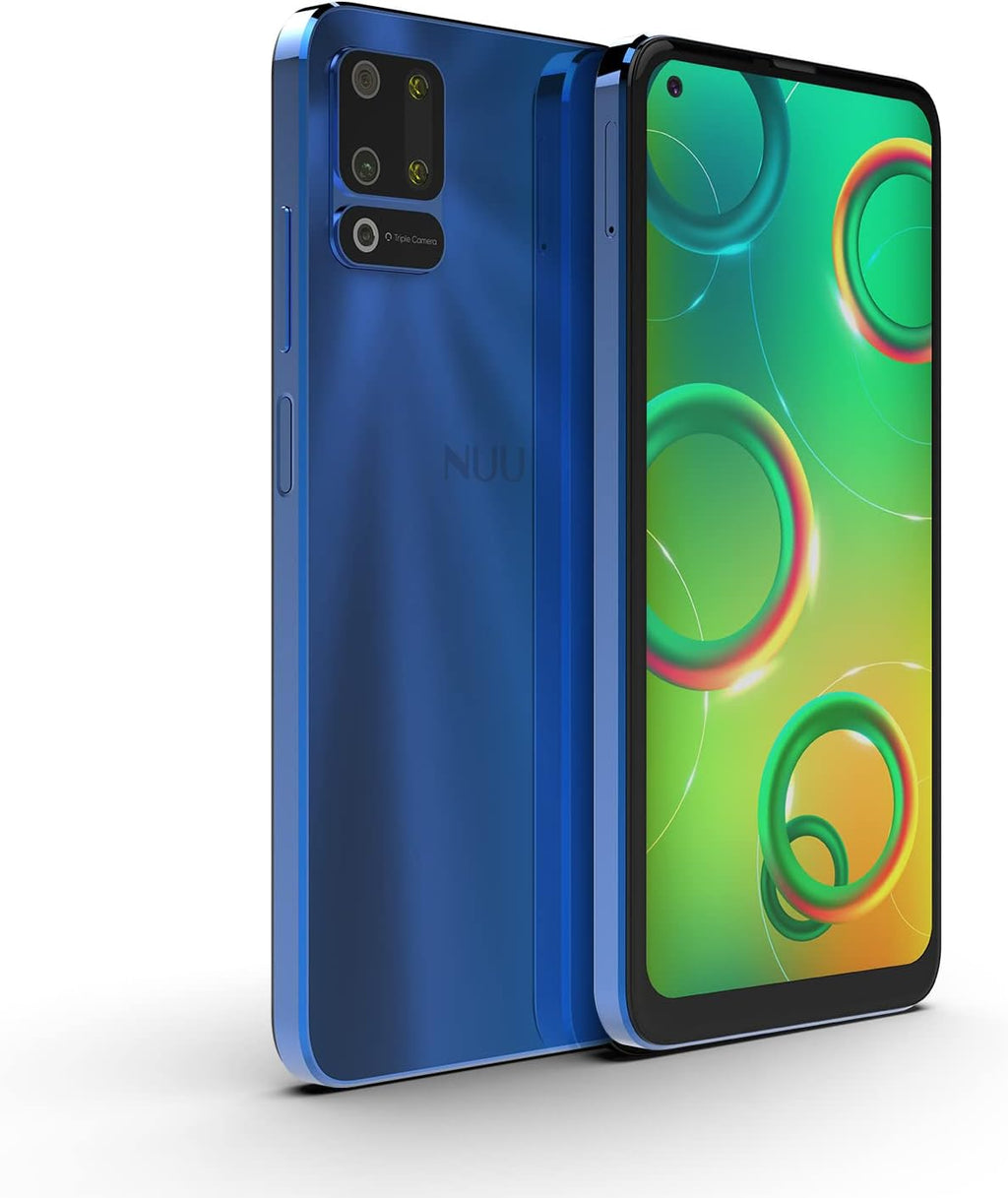 64GB 4GB RAM 6.55" HD+ Display 48MP Triple-Camera 4000mAh Battery Android 11 Unlocked Smartphone X9925