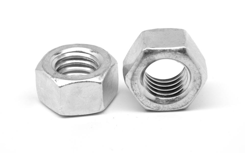 2 1/4x22-4 1/2 Coarse Thread Finished Hex Nut Low Carbon Steel Zinc Plated B85622
