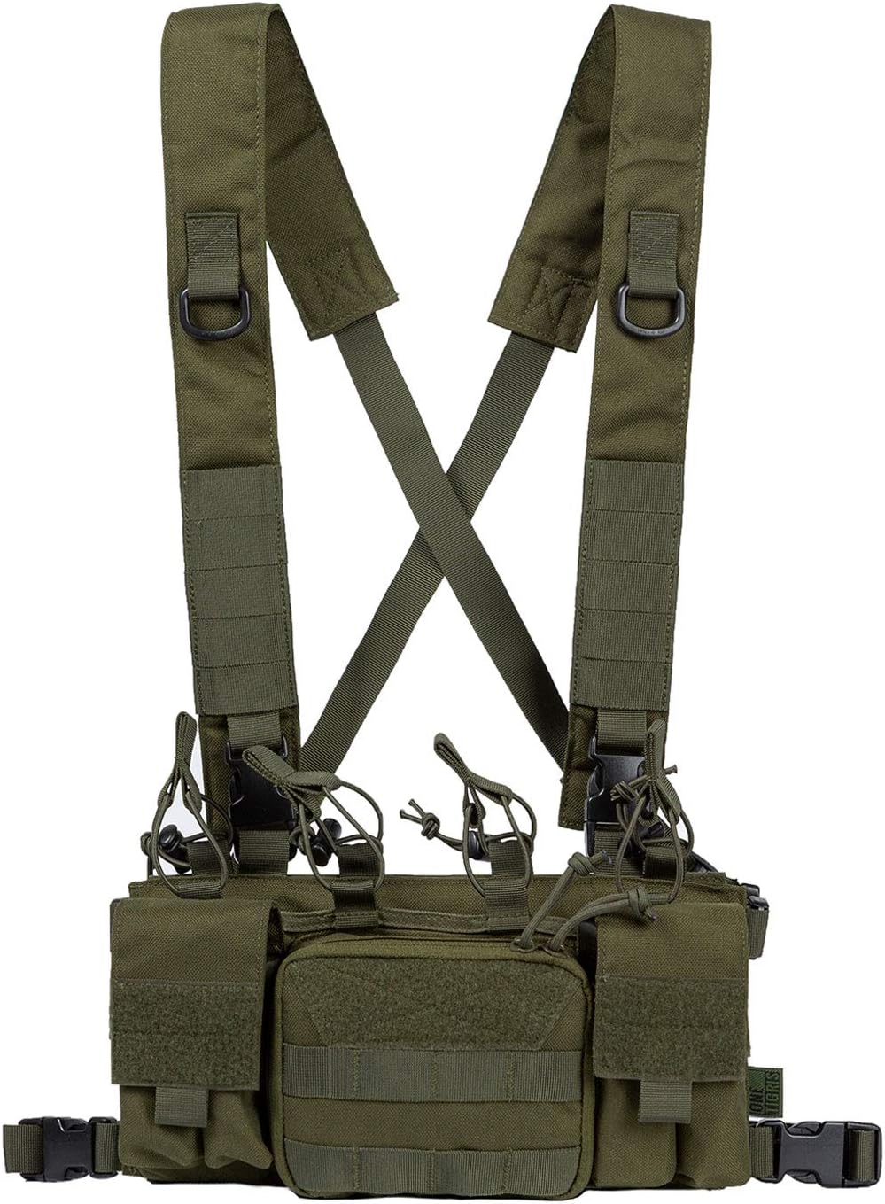 Tactical Chest Rig with Rifle & Pistol Mag Pouch U87320