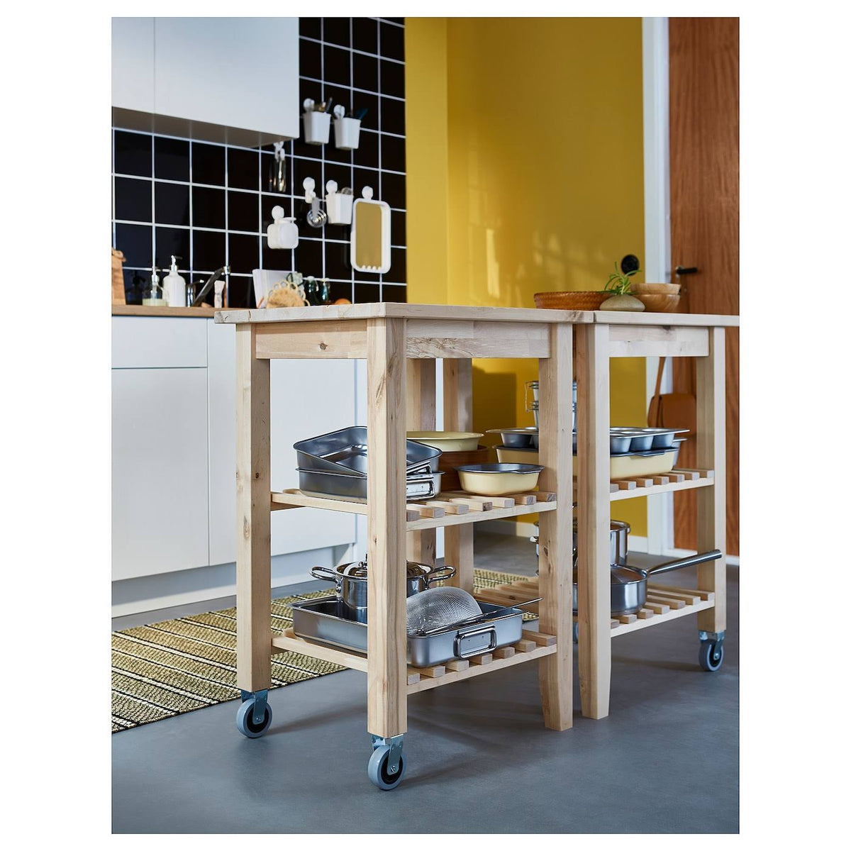 Birch Kitchen Cart O91187