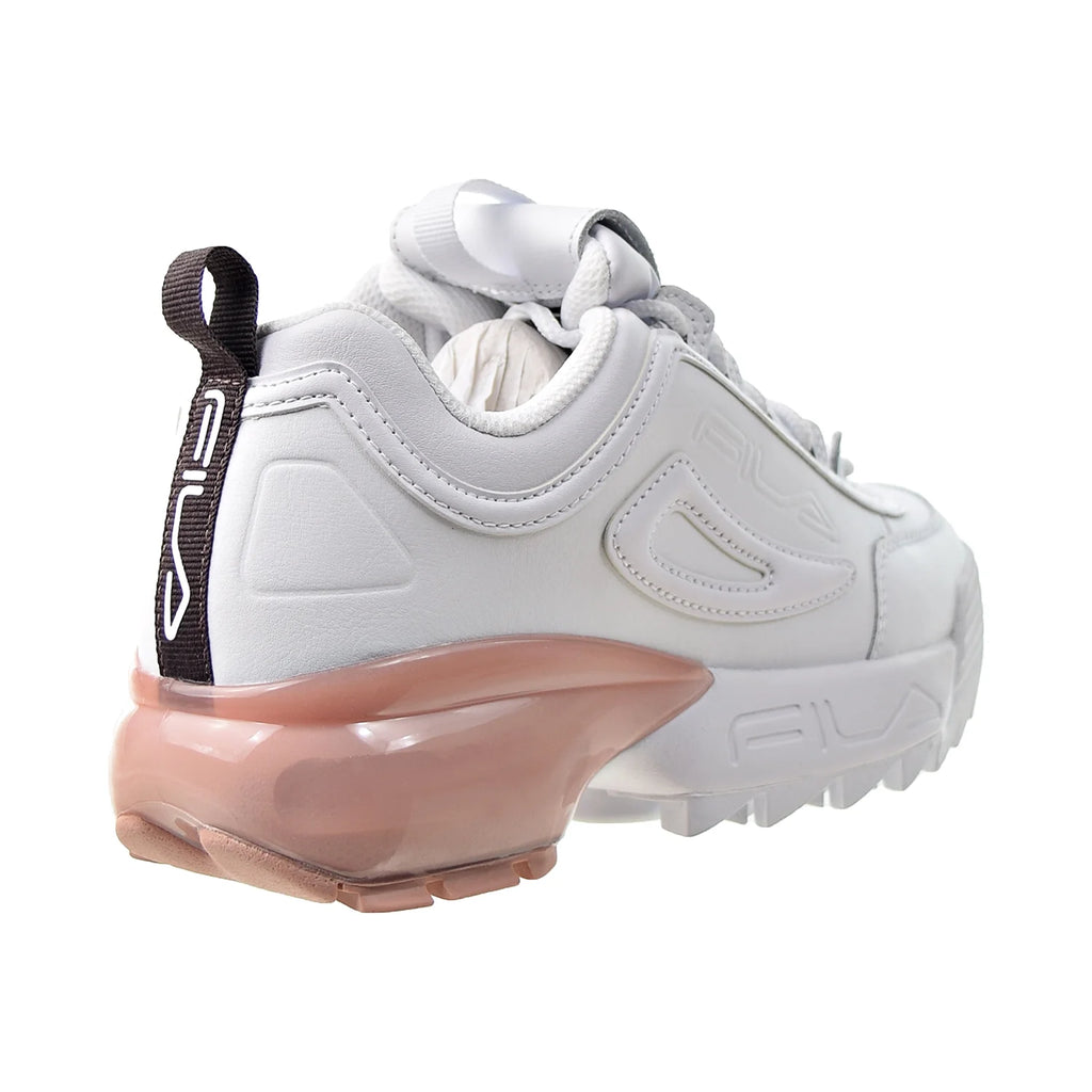White-Deep Mahogany-Misty Rose Women's Shoes X85488