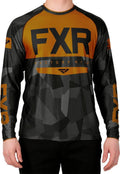 Charcoal Camo-Orange Longsleeve I5452
