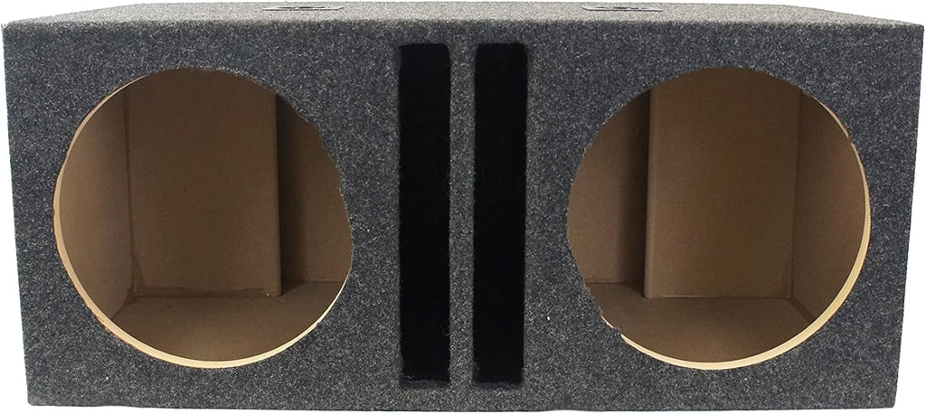 Dual 12" SPL Bass Subwoofer Sub Box Stereo Enclosure W520054
