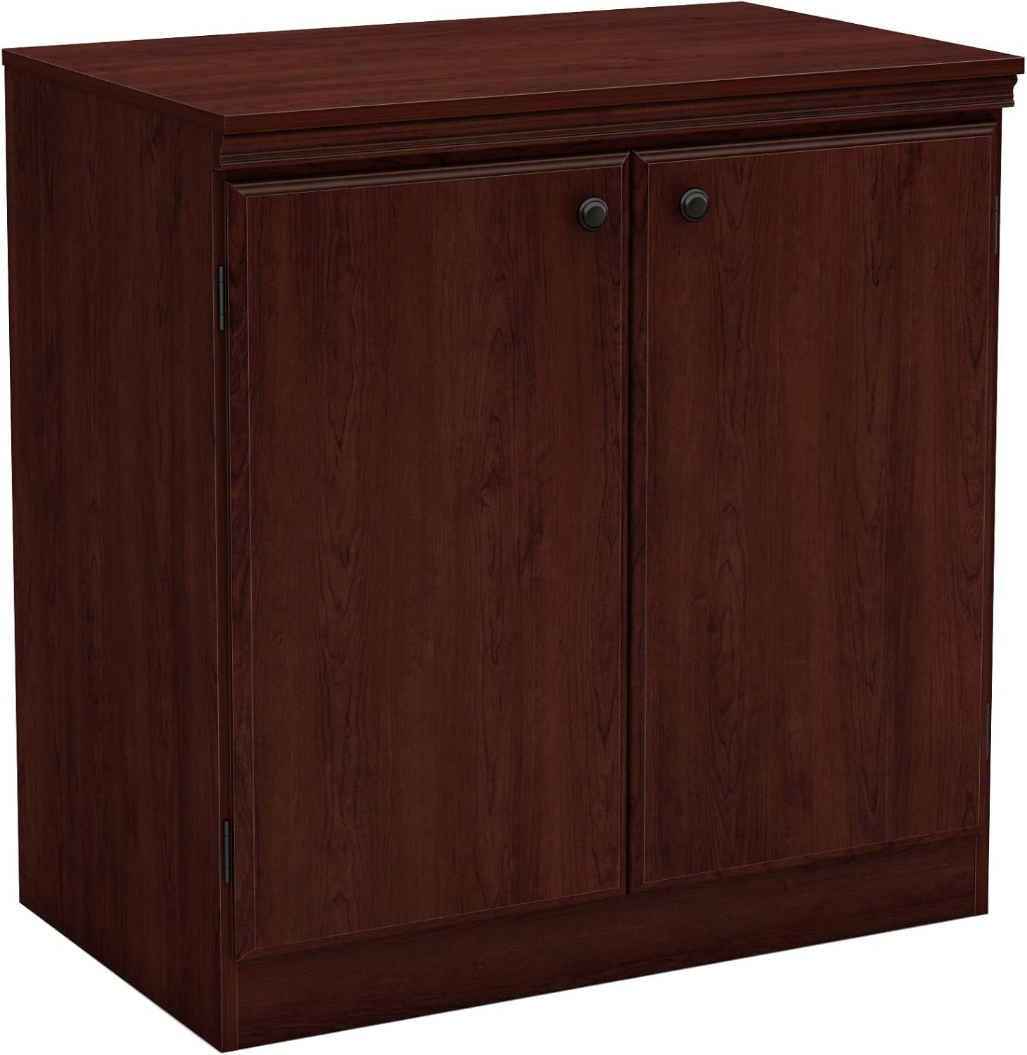 Royal Cherry 2-Door Storage Cabinet with Adjustable Shelf V684735