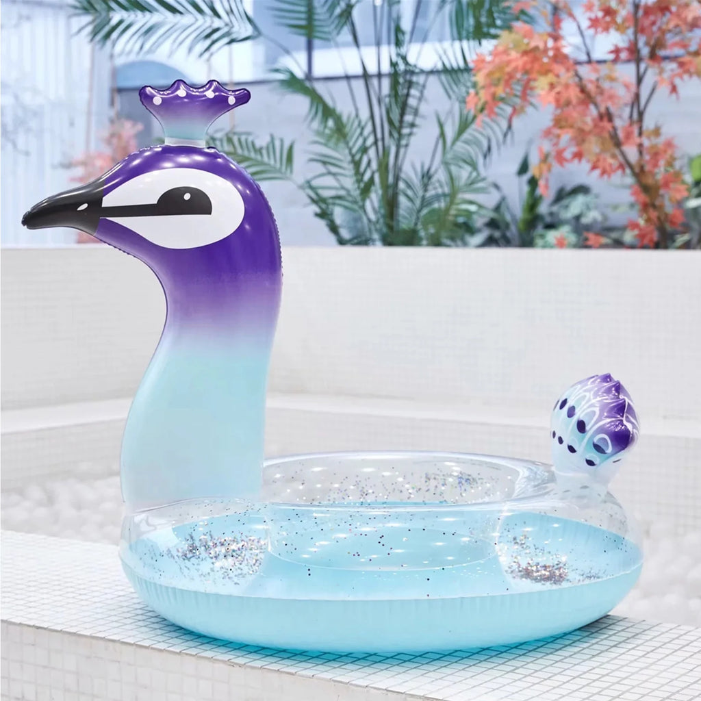 48" Giant Inflatable Peacock Pool Floatie N6775