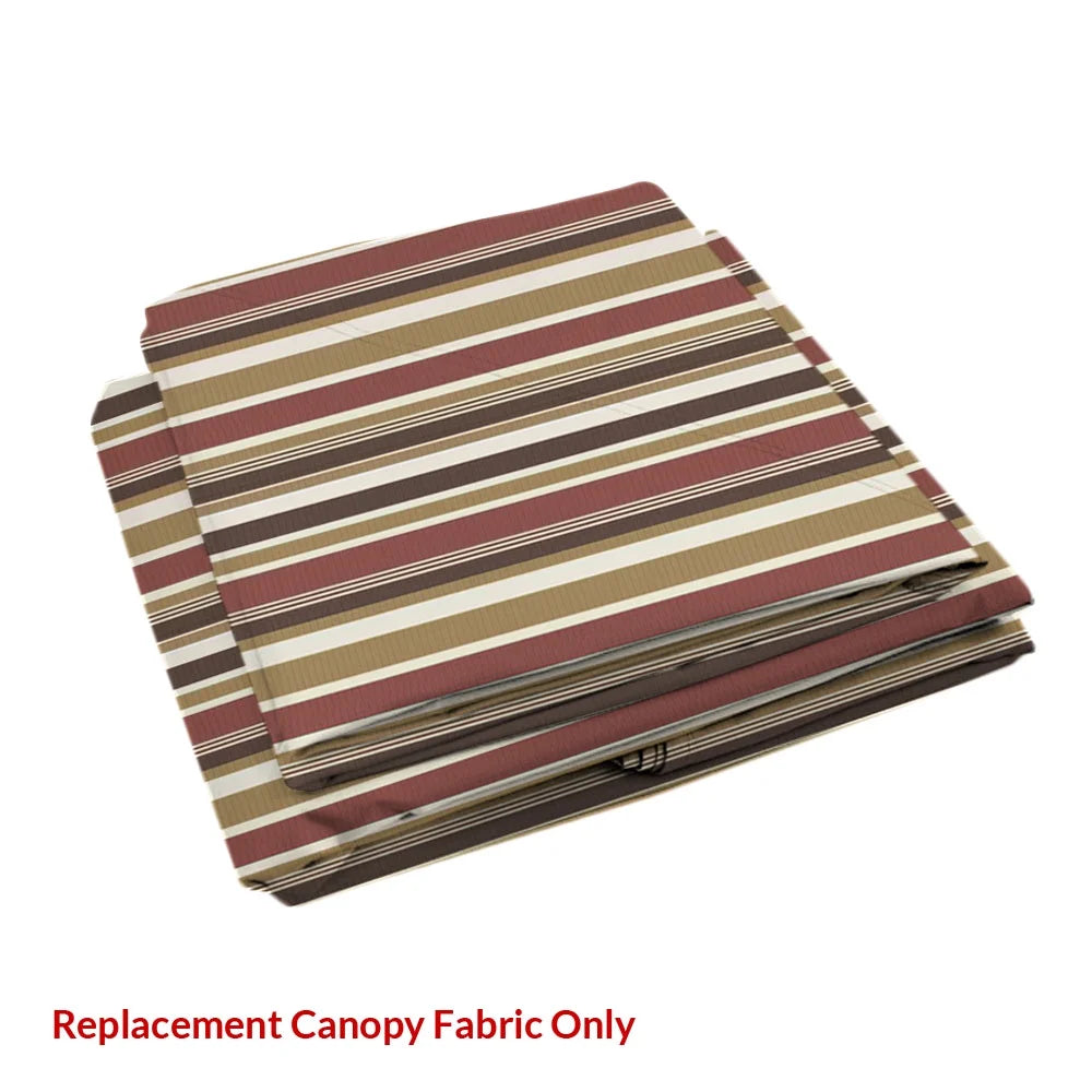 Stripe Canyon Replacement Canopy Top Cover for Arrow Gazebo B8043