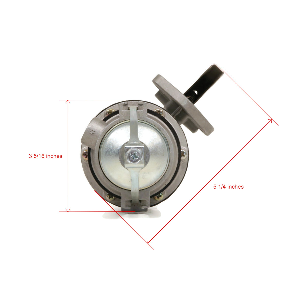 Fuel Pump With Gaskets for 1981 OMC 140HP Sterndrive Assembly Y842