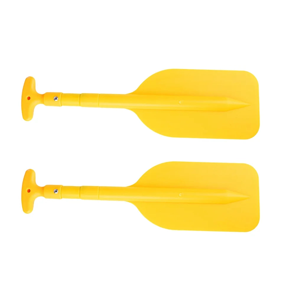 2 Pcs Aluminum Alloy Double Ended Collapsible Kayak Paddle T305907