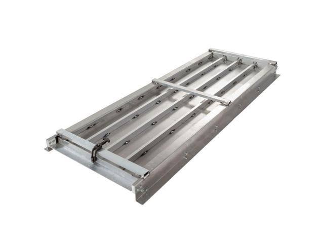 Pontoon Boat Ramp 600 lb. Capacity 7-1/2 ft Long Light Weight High Capacity Ramp J180391