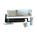 Satin Chrome Double Action Floor Mount M6237