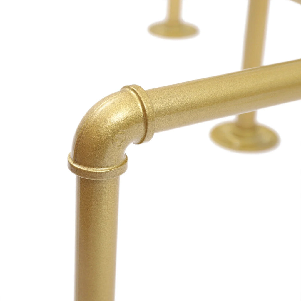 Gold Wall Mounted Detachable Clothes Rack T7647
