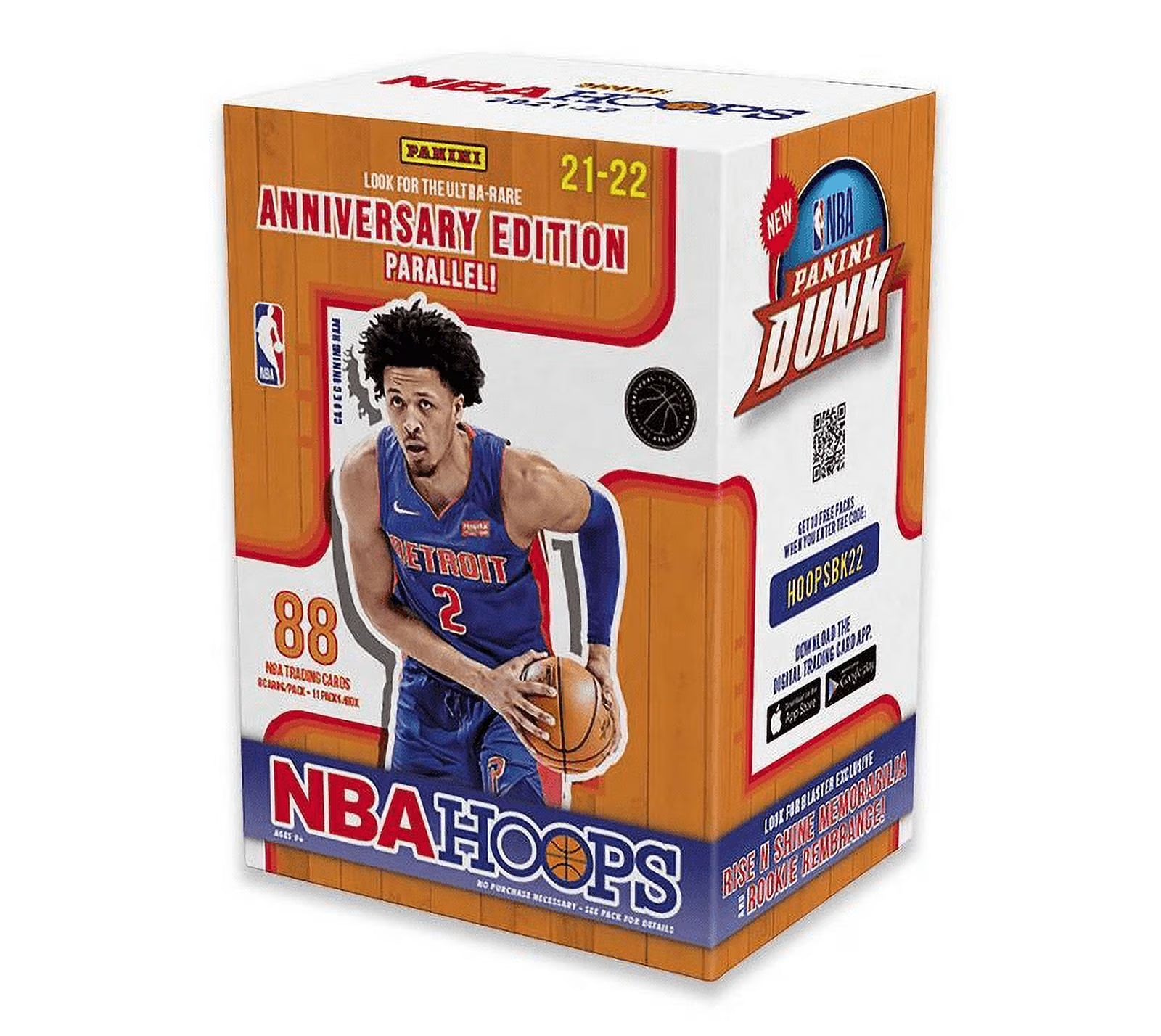 2021 Panini NBA Hoops Basketball Trading Card Blaster Box O282