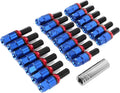20Pcs M14x1.25 Tuner Style Wheel Lug Bolts (Blue) V8816