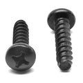 3/8 Sheet Metal Screw Phillips Pan Head Type B Low Carbon Steel Black Oxide P350