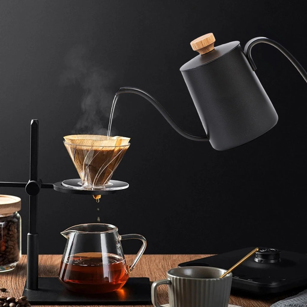 350ml Gooseneck Stainless Drip Coffee Kettle Y82599