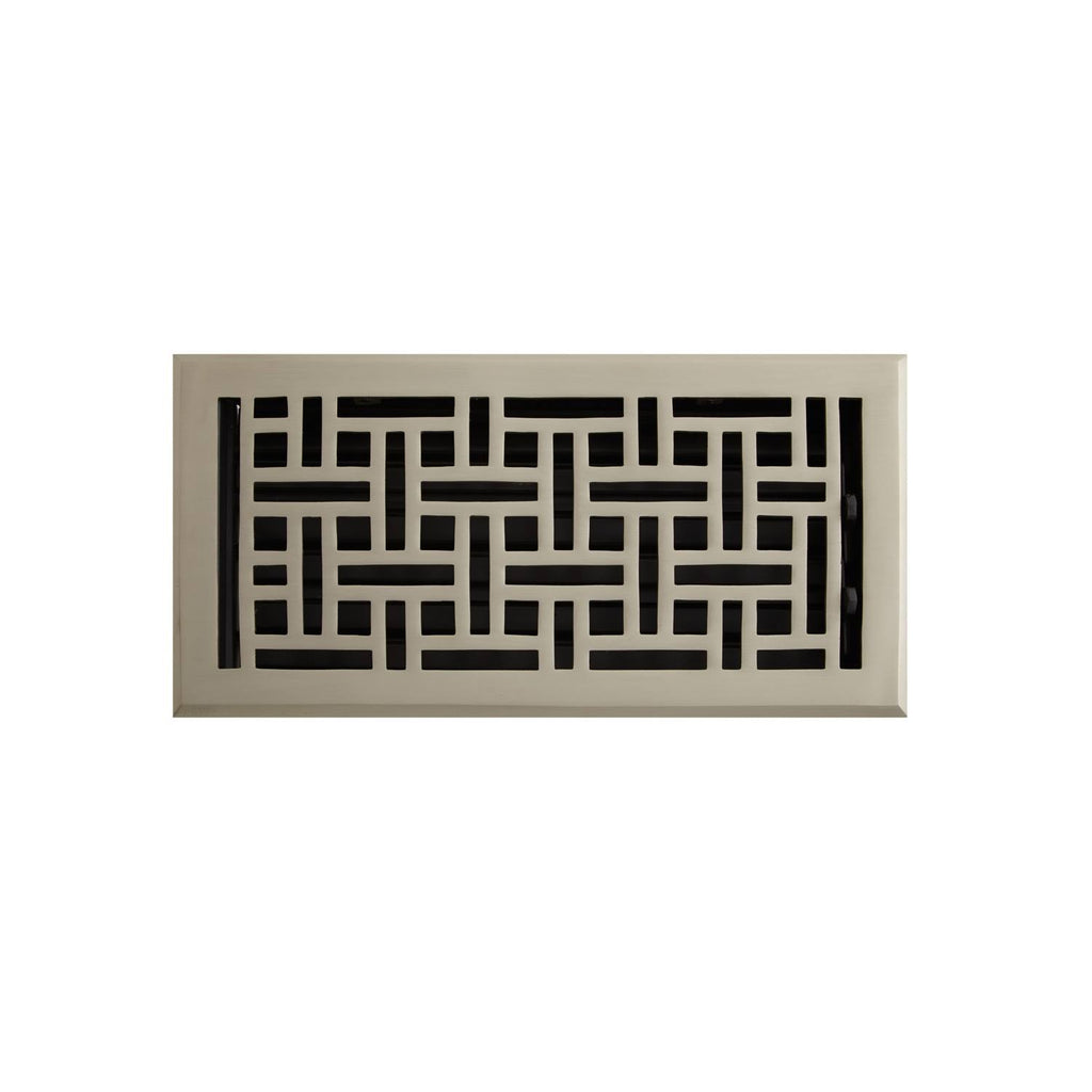 Brushed Nickel Wall Register O19564
