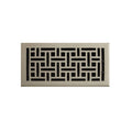 Brushed Nickel Wall Register O19564