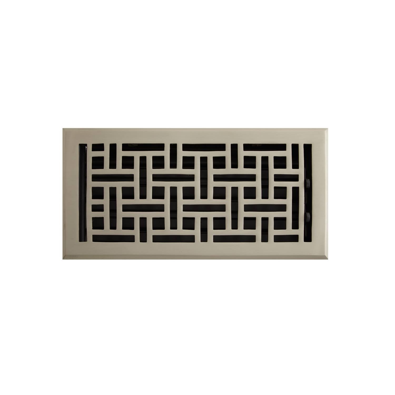 Brushed Nickel Wall Register O19564