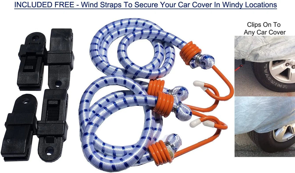 Weatherproof Car Cover with Fleece Lining W138