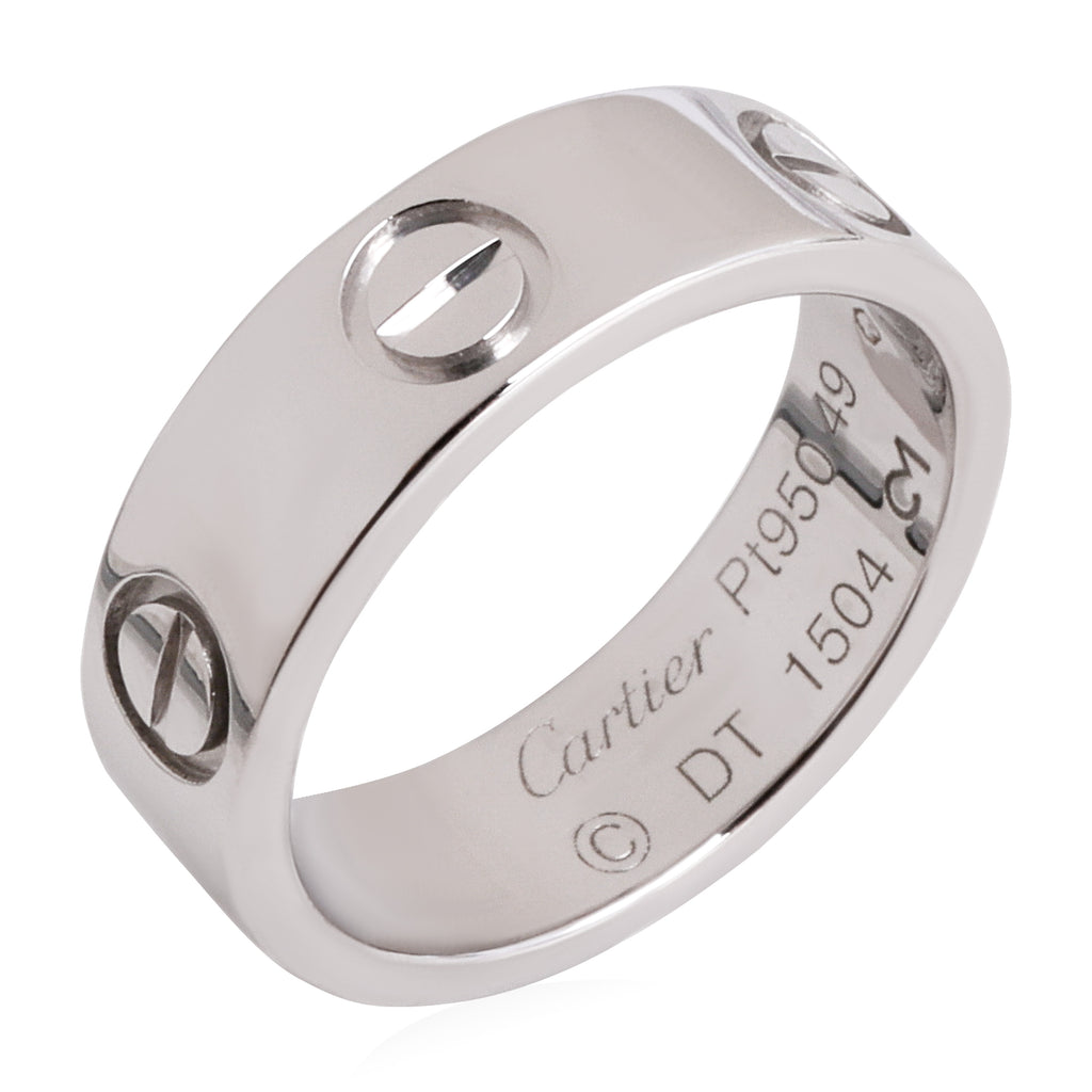 Platinum Love Ring N938